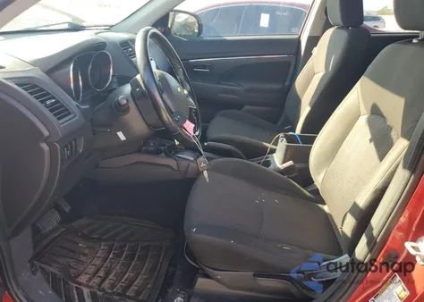 2017 Mitsubishi Outlander Sport Es из США, поврежденный, VIN JA4AP3AU3HZ002670